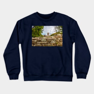 St Davids Cathedral, Wales Crewneck Sweatshirt